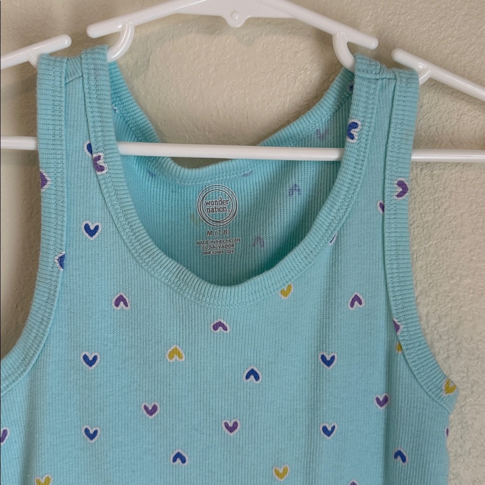 🌸Wonder Nation Ribbed Heart Tank🌸 - Picture 2 of 7